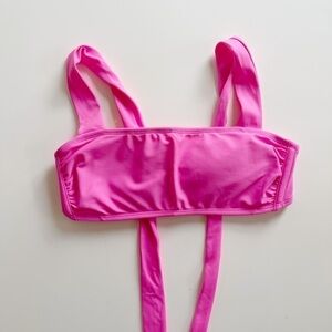 Xhilaration Hot Pink Swim Top - M